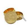Starbus Moedor de Cigarros de Metal em Liga de Zinco Mais Vendido Três Camadas 40mm Moedor de Cigarros de Metal Moedor de Cigarros