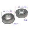 Accesorios para Coche de Niños Rodamientos Cochecito Infantil Tabla Vigor Coche Giratorio Bicicleta Triciclo Patinete Ruedas Rodamientos