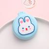Peine Portátil Peine Plegable Pequeño de Bolsa de Aire Peine de Masaje Lindo de Dibujos Animados Mini para Mujer para Niños Cojín de Aire Espejo Integrado
