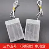Caja de batería transparente parpadeante 3AA con protección ambiental de plomo caja de batería de 4.5v