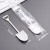 Cuchara para Helado Espesa Desechable Cuchara para Postre Helado Cuchara para Yogurt Gelatina Pastel Venta al por Mayor Pala para Camote Asado