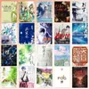 160 Adesivos Criativos com Capas de Livros Originais, Materiais de Fundo para Diário DIY de Alta Qualidade, Adesivos Decorativos para Selagem