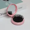 Peine Pequeño Plegable con Bolsa de Aire y Espejo de Maquillaje DIY Lindo para Niña Peine de Masaje para la Cabeza con Cojín de Aire Espejo Integrado Venta al Mayoreo