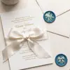 Nueva Serie de Lazos Sello de Cera texturizado lindo de ensueño Cabeza de Cobre Sello para Sobre Invitación Regalo al por Mayor del Fabricante