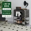 Armário de revistas com porta basculante estilo tronco de árvore Estante estilo japonês Estante com prateleiras Armário com gavetas Armário lateral para sala de estar Armário de armazenamento para entrada Armário de armazenamento nórdico