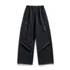 Calça de trabalho de alta qualidade, estilo japonês, minimalista, moderna, transfronteiriça, calça de caminhada para atividades ao ar livre resistente à água, calça casual leve