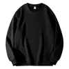 Nueva sudadera con cuello redondo, engrosada y forrada de forro polar para otoño e invierno para hombre, estilo callejero americano de alta calidad, sudadera unisex de forro polar zorro plateado pesado