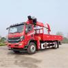 Grúa Camión Pluma de Cuatro Secciones Dongfeng Huashen de 8 Toneladas para Ingeniería de Puentes, Operación Estable y Funciones Completas