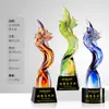 Trofeo de Cristal de Alta Gama para Proveedores Destacados, un Símbolo de Prestigio, Reconocimiento Anual de Empleados, Regalo Empresarial Personalizado de Cristal