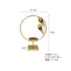Selección de comercio exterior, candelabro pequeño de hierro retro, adornos de aromaterapia para sala de estar, comedor, escritorio, candelabro dorado, fábrica al por mayor