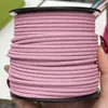 Corda de Aço Inoxidável Trançada à Prova d'Água de 3mm Material Corda de Aço Inoxidável Colorida Corda para Joias DIY Pulseira Corda de Mão Corda para Colar Venda por Atacado