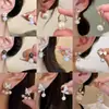 Pendientes de botón de perlas con forma de corazón de amor de estilo coreano, pendientes de botón de temperamento de moda retro, pendientes de perlas de moda 2024