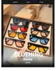 Gafas de Sol Cuadradas Pequeñas de Moda Europea y Americana 2025, Gafas de Sol Gruesas Personalizadas de Moda para Exteriores Anti-UV