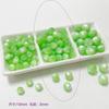 [Caramelo colorido] Cuentas redondas acrílicas imitación ojo de gato diy hechas a mano cuentas sueltas accesorios pulsera materiales de joyería