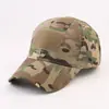 Boné de Baseball Camuflado Wanxing Verão Masculino Outdoor Boné de Pato Velcro Circunferência da Cabeça Ajustável Boné Tático Militar Estrangeiro Venda por Atacado
