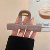 Pinza de Pinza de Tiburón de Gelatina de Principios de Primavera con Lazo Nuevo 2025 para Mujer Pinza para el Cabello Pinza para la Parte Trasera de la Cabeza Accesorios para el Cabello