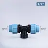 Accesorios para Barril Ton IBC Serie de Válvulas Adaptador de Interruptor Grifo Desviador Tubería de PVC Conexión de Dos Barriles Tres Vías Cuatro Vías 6/4 Pulgada