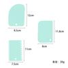 Set de tres piezas de plástico PP para decorar pasteles con crema, herramienta raspador, varios colores opcionales, herramienta raspador para hornear