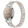 Adecuado para la correa del reloj Garmin Lily2, correa de metal delgada con diamantes, correa de reloj universal de 14 mm