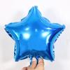 Balão de Alumínio Coração Cinco Estrelas 10 polegadas Atmosfera Decorativa Celebração Estrela de Cinco Pontas Festa Criativo Sonhador