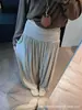 Calça Feminina Bud Lantern 2026 Nova Outono Solta Estilo BF Preguiçoso Caimento Solto Petite Jogger Esportiva Yoga