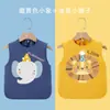 Chalecos impermeables para bebés, monos para niños, sin mangas, antidesgaste, delantal de verano para cena de bebé, fino y transpirable