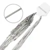 Cadena para Clavícula de Acero Inoxidable Chapado en Oro al Vacío en Horno de 18K Cadena Redonda de Serpiente para Mujer 40+5 Cadena Plana de Cruz de Acero de Titanio