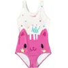 Traje de Baño Infantil para Niñas 2026 Nuevo Traje de Baño de una Pieza de Secado Rápido para Niños Mayores Conjunto Profesional de Entrenamiento de Natación de Competición