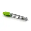 En stock clip creativo para alimentos de acero inoxidable de 7 pulgadas clip para alimentos de silicona mini clip de silicona antideslizante de silicona
