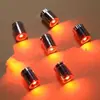 Luz LED criativa, luz galvanizada, luz cilíndrica, mini luz artesanal DIY infantil, acessórios de mini luz coloridos galvanizados