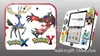 Adecuado para Pegatinas Corporales de 2Ds, Pegatinas de Skin, Pegatinas Coloridas, Pegatinas de Película sin Rastro, Pegatina de Skin