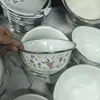 Bacia Esmaltada, Tigela de Esmalte Espessa de Grau Alimentício, Tigela Tradicional para Banha, Recipiente Doméstico para Óleo de Carne, Bacia de Porcelana, Tigela de Arroz Ecológica, Tigela de Sopa