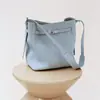 Amazon 2026 Bolsa de Couro Feminina Estilo Balde Crossbody Bolsa Tote Grande Capacidade Bolsa de Ombro Personalizada Luxo
