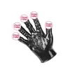 Algemas de couro preto brilhante para mãos e pés de SM bondage, ajustáveis com design de barra única, máscara para os olhos, para brincadeiras eróticas, bondage e role-playing, um poderoso acessório de estilo