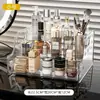 Caixa Organizadora de Cosméticos para Mesa de Maquiagem Bancada Acrílico Transparente em Camadas Multi-camadas Organizador de Produtos de Skincare Perfume