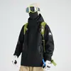 Chaqueta Hombre Exterior Chaqueta de Pareja Traje de Montañismo para Hombre Chaqueta con Capucha Desmontable Chaqueta para Adolescentes Montañismo