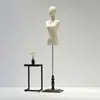 Mannequins de Vitrine para Loja de Roupas, Meio Corpo Feminino para Vestido de Noiva, Suporte de Exibição, Mannequim Feminino de Corpo Inteiro, Prateleira
