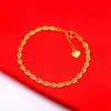 Pulsera para Dama Ojos de Fénix Pulsera de Cadena Extensa de Moda para Dama Pulsera de Ojos de Pavo Real y Fénix Chapado en Oro Joyería de Arena Dorada