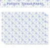 Papel de Copia Cuadros Azules Wx202 17g Papel de Regalo a Prueba de Humedad Dulces Papel Decorativo Flor Blanca Pequeña Papel Pera