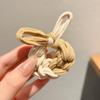 Elástico de Cabelo Maillard Vintage Feminino Elegante Durável Elástico de Cabelo Alta Qualidade Elástico de Cabelo Faixa para Rabo de Cavalo Alto Acessório de Cabeça