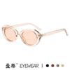 Gafas de sol ovaladas de moda en forma de T 2025 nuevas gafas de sol de tendencia transfronteriza moda vintage ins gafas de sol ojo de gato