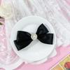 Sweet Girl Strass Love Bow Grampo de cabelo bonito All-match Back Head Top Side Clip Acessórios para o cabelo simples