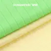 220g Listra Grossa Grande 12x2 Costurado Poliéster Alta Elasticidade Primavera e Verão Top Camisa Base Malha