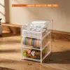 Gabinete de Almacenamiento de Escritorio BNBS con Cajón para Uso Doméstico, Organizador de Cosméticos, Papelería, Artículos Varios, Caja de Almacenamiento con Compartimentos Múltiples