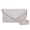Bolsa envelope feminina de nicho estilo coreano moda bolsa de ombro transversal bolsa de axila em PU casual simples grande capacidade Bolsa feminina