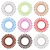 4cm Cuerda de Teléfono Transparente Goma para el Cabello Estilo Coreano Simple Banda para el Cabello de Cuerda de Teléfono Color Caramelo Sin Marca Gabinete de Llaves Cuerda de Teléfono para Mujeres