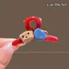 Pinza para el Cabello Exquisita de Gama Alta Estilo Coreano para Mujer Pinza de Garra Pequeña de Princesa Pinza Versátil para Flequillo Lateral Pinza Lateral Elegante