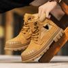 202 0,4 bilhão Botas Martin Árvore Mori Novas Diárias Sapatos Masculinos Gobang Sapatos de Plataforma Casuais para Exterior Botas Amarelas Masculinas