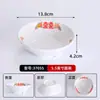 Cuenco Doble Felicidad Retro Vintage de Arcilla Cuenco Pequeño para Platos Uso Comercial Restaurante de Hot Pot Cuenco Pequeño para Servir Cuenco para Condimentos Cuenco para Arroz