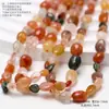 Piedra natural jade blanco cristal cuentas sueltas irregulares cuentas diy joyería hecha a mano pulsera collar accesorios material
